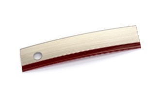 Bordo plastica PMMA Alluminio/Bordeaux Lucido HIGH-GLOSS