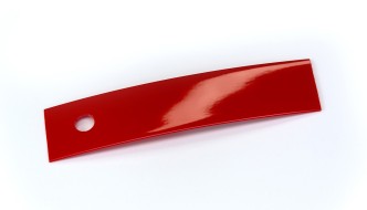 Bordo plastica ABS Rosso Chilli Lucido HIGH-GLOSS