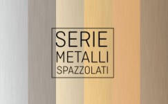Serie metalli spazzolati: Nuovi bordi per mobili disponibili in pronta consegna!