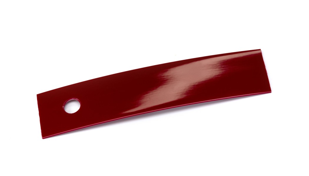 Bordo Plastica ABS - Rosso Lucido High-gloss