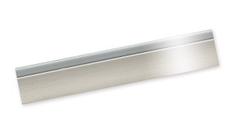 Bordo plastica PMMA Alluminio/Argento Lucido HIGH-GLOSS